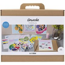 Kit De Démarrage Diy Gouache Créativ Company - Creative Box