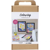 Kit De Coloriage Au Numéro Créativ Company - Marqueurs Set 2