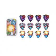 Médiators 0,71 Mm - Doodle Art - Shiver