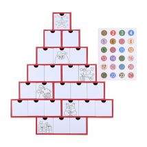Calendrier De L'Avent Sapin À Personnaliser - Crealia enfants