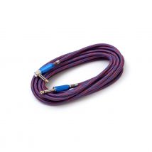 Câble Jack Coudé Bicolore 6,35 Mm 6 M - Doodle Art - Shiver