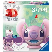 Puzzle 3d Ball 72 Ppièces - Lilo Et Stitch - Angel - Ravensburger