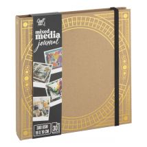 Carnet Techniques Mixtes Craft Ld - 30 Feuilles - 20 X 20 Cm - Craft Id
