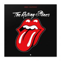Calendrier Mural 2026 - The Rolling Stones - 30 X 30 Cm - Grupo Erik