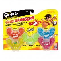 Lot De 5 Goo Jit Zu Slingers Translucides - Moose Toys