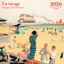 Calendrier Mural 2026 Editions Du Désastre - En Voyage - 30 X 30 Cm