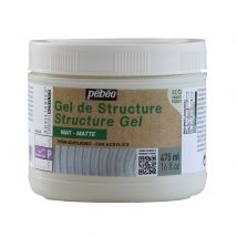 Gel De Structure Mat Pébéo En Pot De 475 Ml