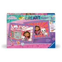 Peinture Au Numéro Ravensburger - Creart - Gabby Et La Maison Magique - 32 X 22 Cm