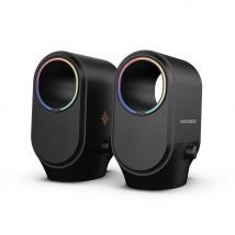 Enceintes Nova Gaming - 2.0 Rgb Gs115 Cygnus - Noir - NOVA GAMING