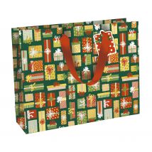 Sac Shopping Sweet Xmas - 37,3 X 11,8 X 27,5 Cm - Excellia - Clairefontaine