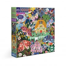 Puzzle 1000 Pièces - Cottage At Dusk - Eeboo