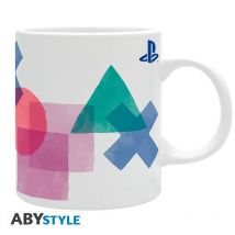 Mug Playstation - Croix Carrés Rond Triangles - 320 Ml - Abystyle