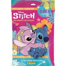 Classeur Avec Lot De 3 X 5 Photocards Panini Stitch - Lilo Et Stitch