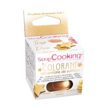Colorant Alimentaire De Surface Scrapcooking - Doré Irisé - 5 G - Scrapcooking