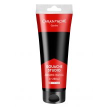 Tube 250 Ml De Peinture Caran D’ache Gouache Studio - Noir - Caran d'Ache