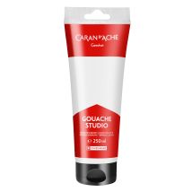 Tube 250 Ml De Peinture Caran D’ache Gouache Studio - Blanc - Caran d'Ache