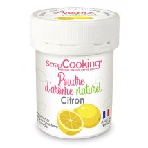 Poudre D'Arôme Naturel Scrapcooking - Citron - 15 G - Scrapcooking