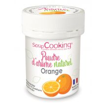 Poudre D'Arôme Naturel Scrapcooking - Orange - 15 G - Scrapcooking