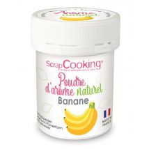 Poudre D'Arôme Naturel Scrapcooking - Banane - 15 G - Scrapcooking