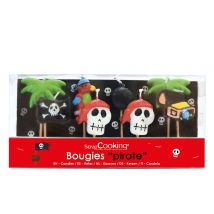 Lot De 4 Bougies Scrapcooking - Pirate - Scrapcooking
