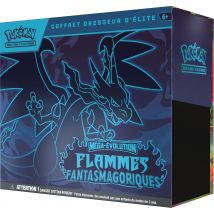 Coffret Dresseur D'Élite Pokémon : Méga-evolution Flammes Fantasmagoriques - Pokemon