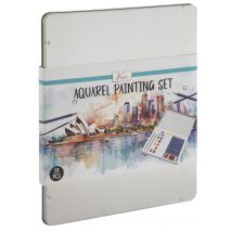 Set De Peinture Aquarelle Nassau - 28 Pièces