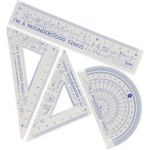 Set De Géométrie - Plastique - Legami - Génie