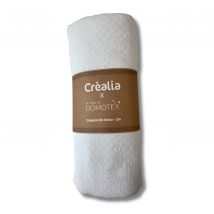 Coupon Bague 2m Dg Gaufree Brodee Agnes Blanc - Domotex