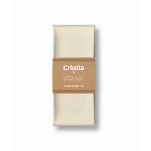 Coupon Bague 2m Toile Coton Unie Ecru Decrue 1002p - Domotex