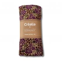 Coupon Bague 2m Velours 1000 Raies Bomini Lin / Violet 1s D5 Pap - Domotex