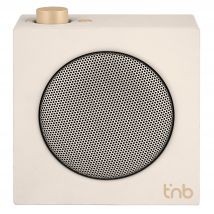 Enceinte Bluetooth T'Nb - Rainbow Cube - Blanc - T'nB