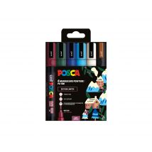 Pack 6 Marqueurs Pointe Moyenne - Posca - Cozy Winter - Exclusif Édition Limitée