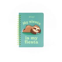 Carnet Mr. Wonderful - Vert – A5 – Squishy Paresseux - Mr Wonderful