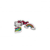 Lot De 4 Gommes Mr Wonderful - Hello Kitty