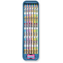 Plumier 6 Crayons De Couleur + Taille-crayons Diddl