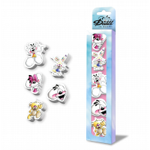 Lot De 5 Gommes Diddl