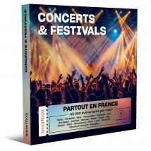 Coffret Cadeau Smartbox - Concerts & Festivals