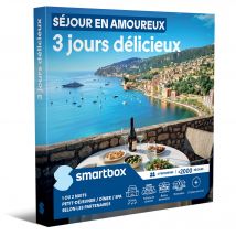 Coffret Cadeau Smartbox - Séjour En Amoureux 3 Jours Délicieux - 2 Personnes
