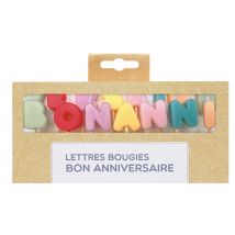 Bougies Bon Anniversaire Kim'play