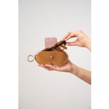 Kit En Cuir Etui À Lunettes - Le Pigeon-coq - Rose Et Camel - Le Pigeon-coq