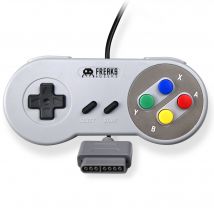 Manette Noire Wii/gc Avec Fonction Turbo Et Slow - Freaks and Geeks