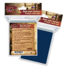 Sleeves Mat 66 X 91 Mm X100 100 Microns Bleu - Epic Forge