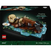 Lego 21366 - Les Loutres Câlines - Lego Ideas - Lego