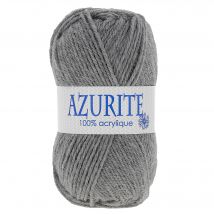 Lot De 10 Fils À Tricoter Azurite - Tradition - Gris 3074