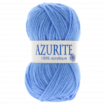 Lot De 10 Fils À Tricoter Azurite - Tradition - Bleu Moyen 0151