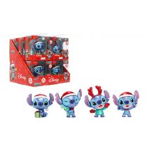 Figurine Stitch Noël - Lilo Et Stitch - Jada - 6 Cm - Modèle Aléatoire - Produit Vendu À L'Unité