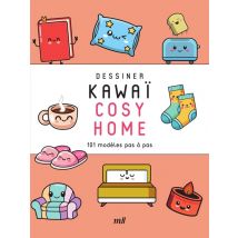 Dessiner Kawaï - Cosy Home - Merci les livres