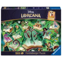 Puzzle 1000 Pièces - Emeraude - Disney Lorcana - Ravensburger