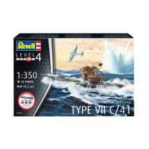 Maquette Starter Kit Sous Marin Allemand Type Vii C/41 - Revell