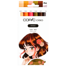 Set 6 Marqueurs Copic Ciao - Manga Yumi